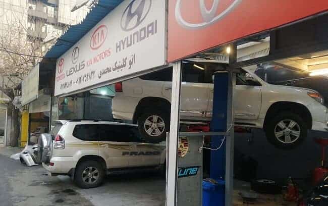 تعمیرات خودرو لکسوس