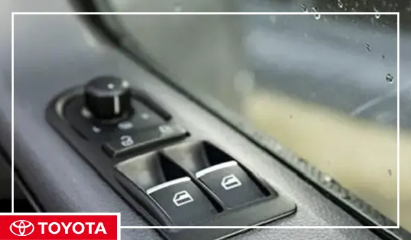 شیشه‌های برقی در خودروهای تویوتا